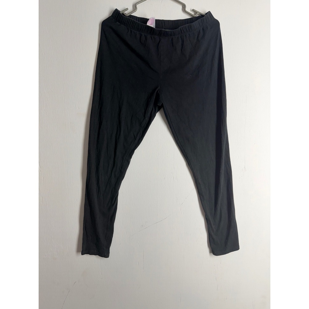No Boundaries Black Leggings Womens XL 15-17 Solid Casual Stretch Pants RN52469
